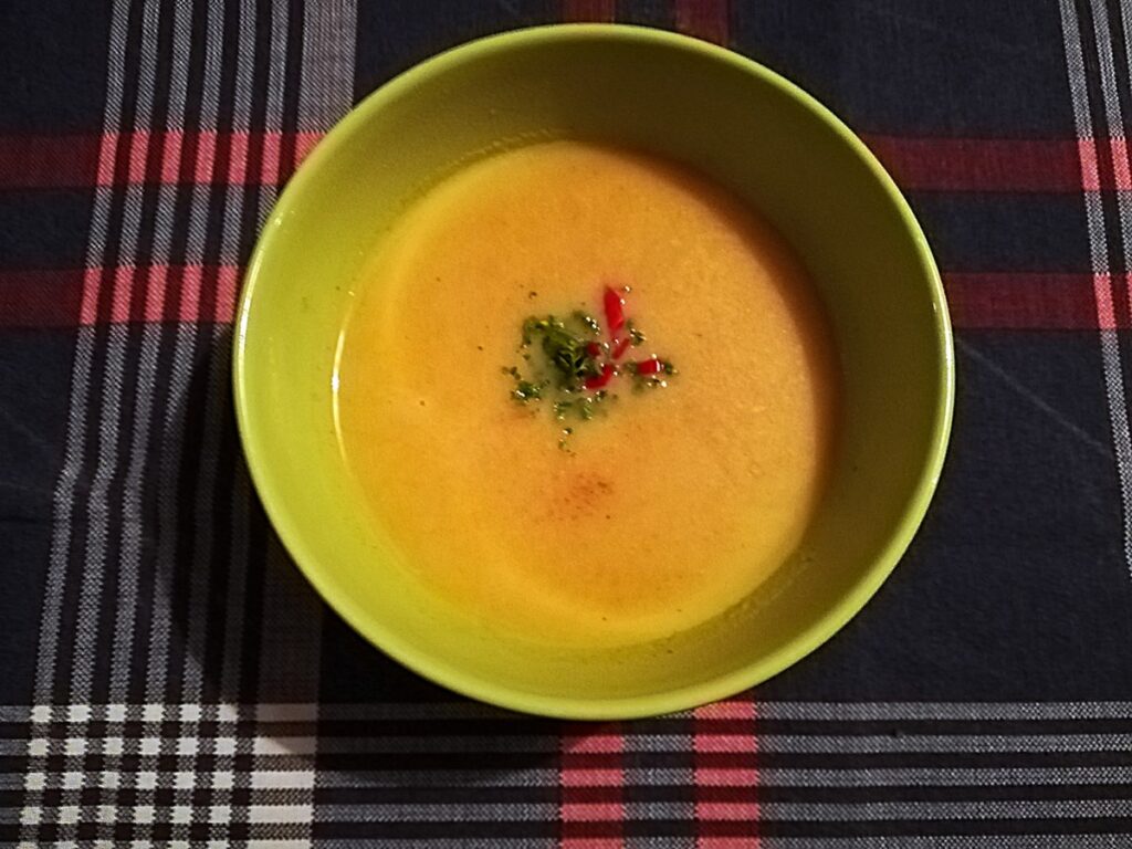 Przepis na zupę marchewkową